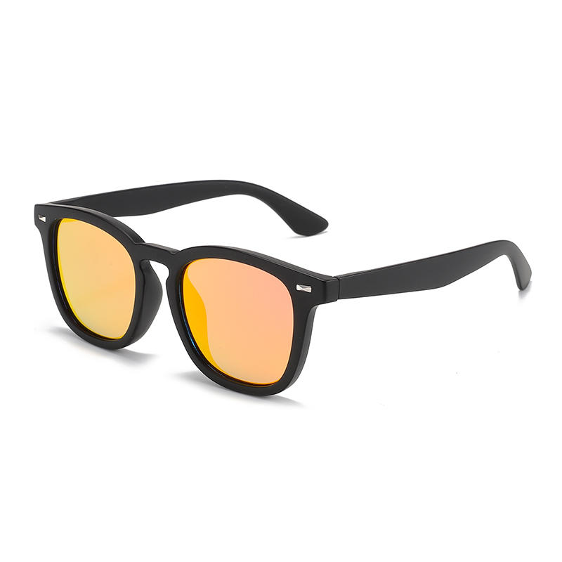 إعادة تدوير النظارات الشمسية البلاستيكية للرجال عدسات مستقطبة UV400