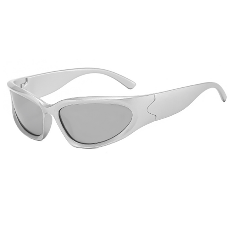 بيع النظارات الشمسية Steampunk المرأة مرآة الرياضة النظارات الشمسية نمط فاسق