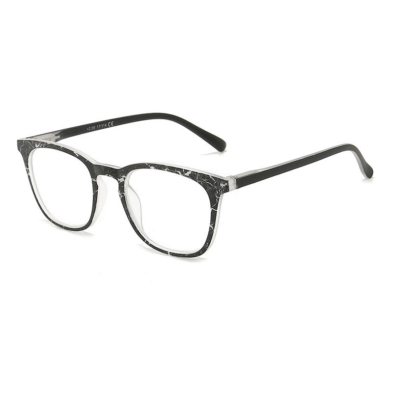 نظارة قراءة بإطار مربع نحيف ومحمولة