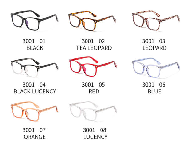 2022 أزياء خمر مكافحة الضوء الأزرق النظارات البصرية إطار مربع النظارات مع عدسات واضحة