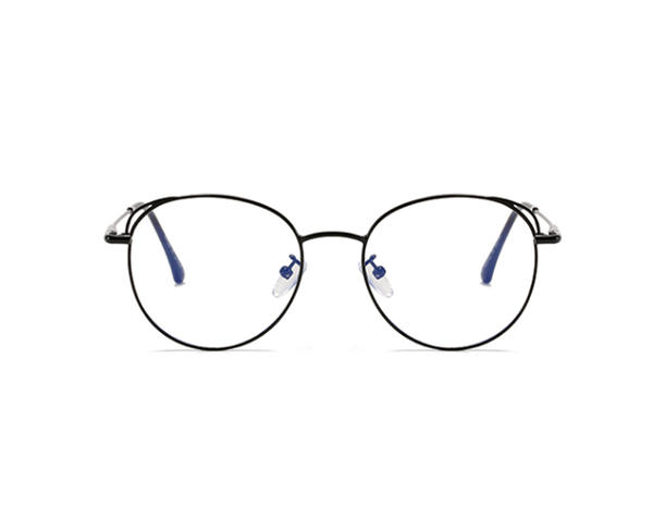 إطارات النظارات المعدنية عالية الجودة المضادة للضوء الأزرق نظارات الربيع المفصلي