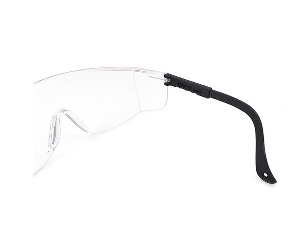 حار بيع نظارات السلامة واقية مختبر حملق العين حماية إطار النظارات البلاستيكية واضحة