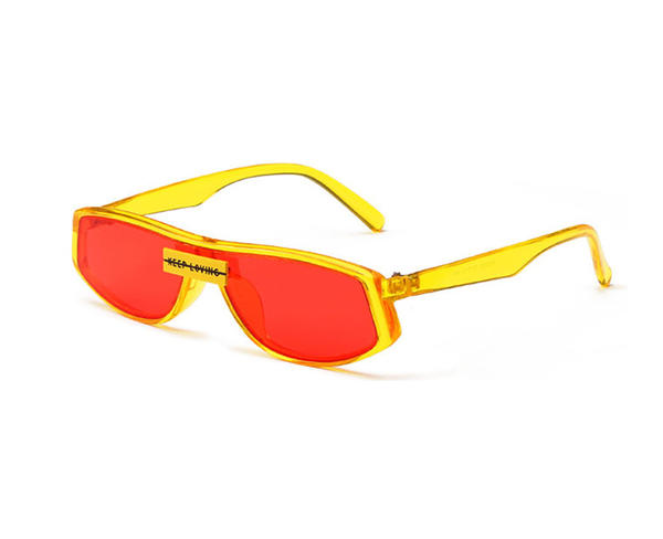 الرجعية الحلوى الملونة نظارات النساء نظارات شمسية 2022 أزياء مربع الصيف النساء الظل الفاخرة بالجملة شعار مخصص النظارات