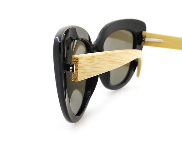الصين مصنع يدويا النظارات الشمسية الخشبية الطبيعية تقبل شعار العلامة التجارية OEM مخصصة
