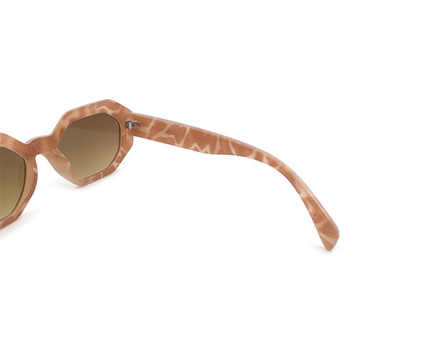 نظارة شمسية ليبارد صغيرة على شكل مسدس الشكل للنساء