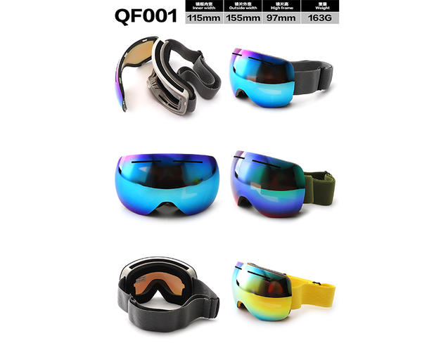 2022 نظارات تزلج طبقات مزدوجة UV400 مكافحة الضباب قناع تزلج كبير نظارات التزلج الرجال النساء على الجليد نظارات